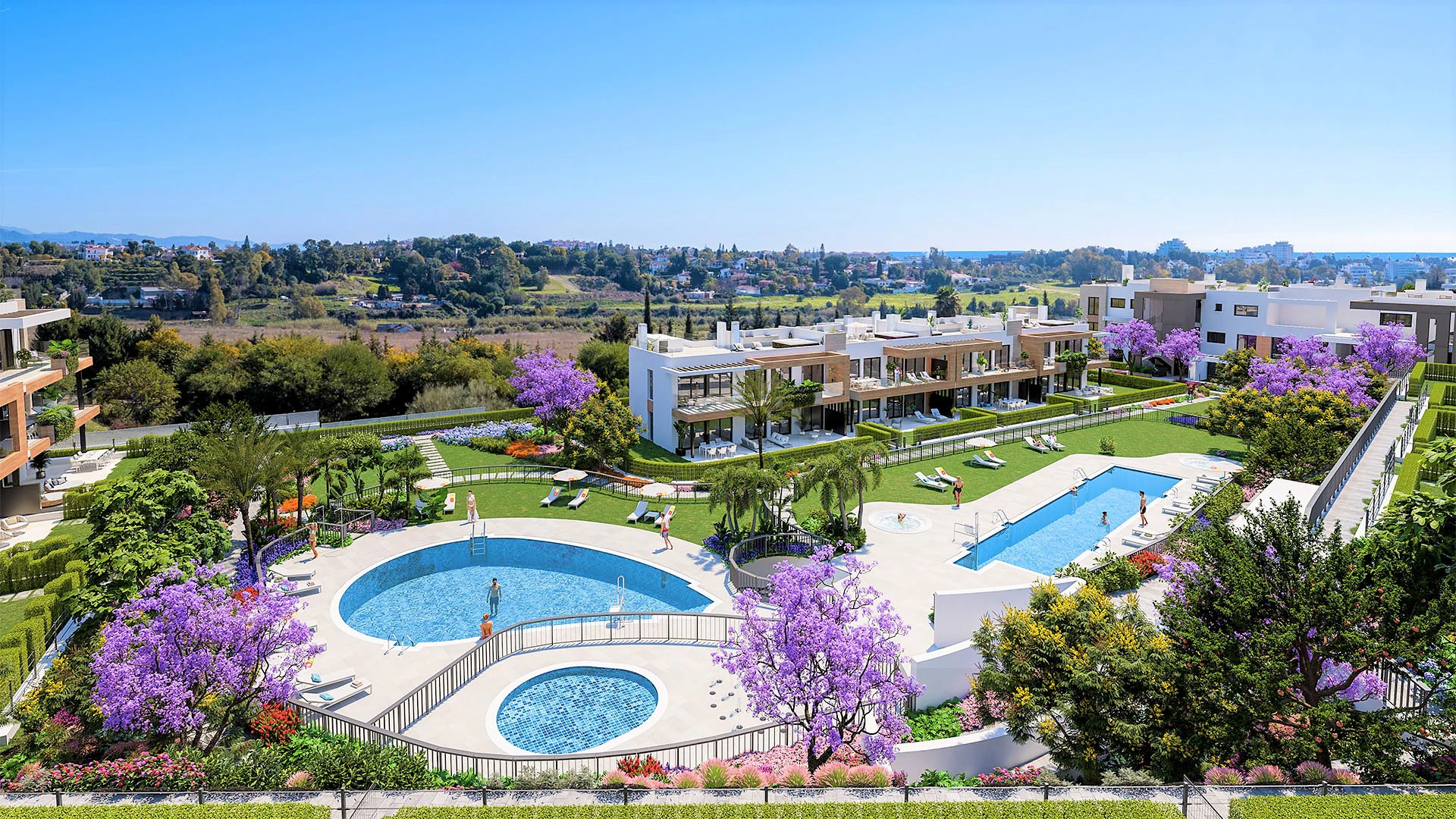 Spacious Apartments with Sea Views