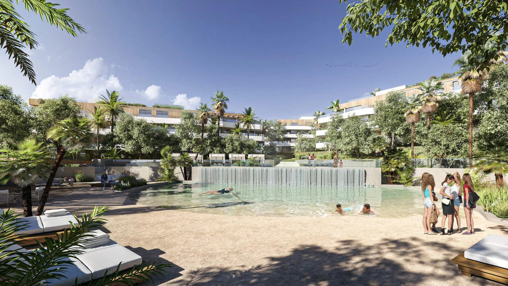 Spacious Apartments in Natural Area