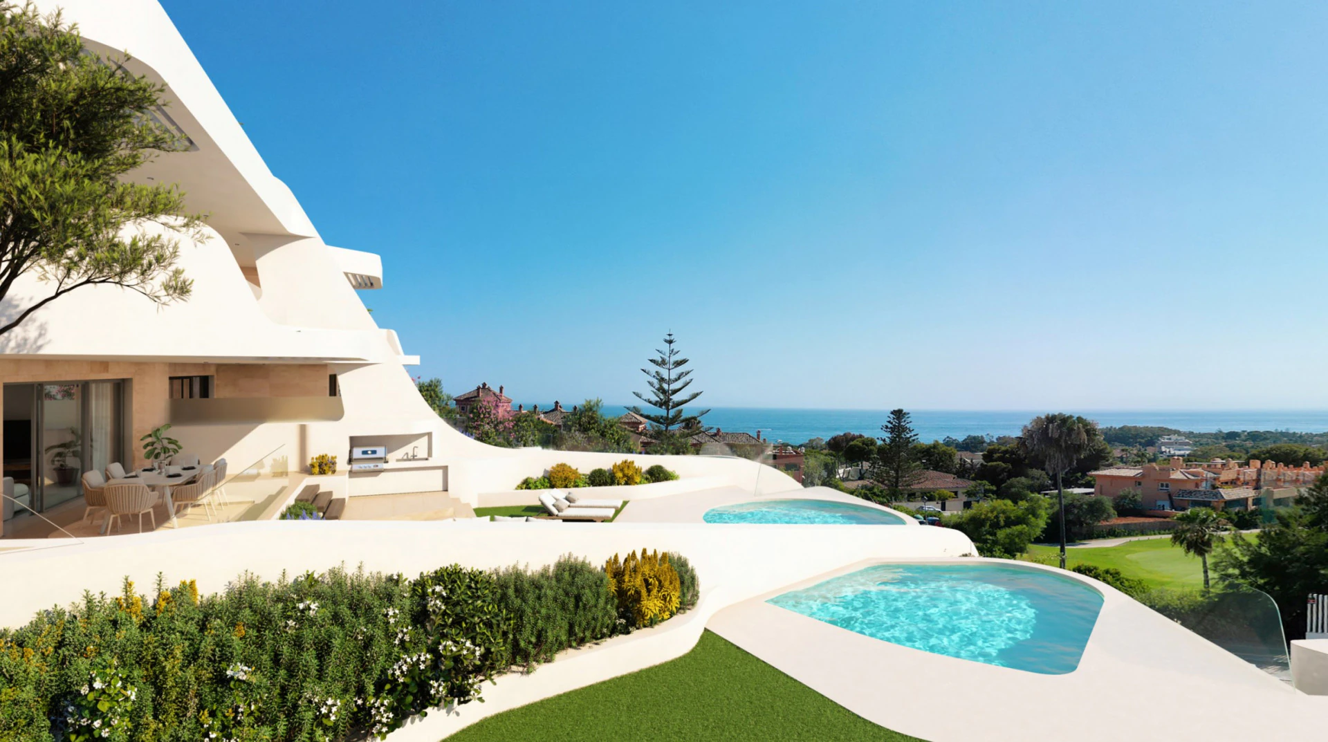 Luxury Apartments with Private Pool