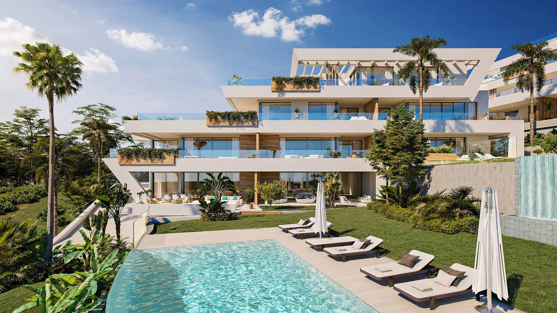 Luxury Apartments with Sea and Mountain Views