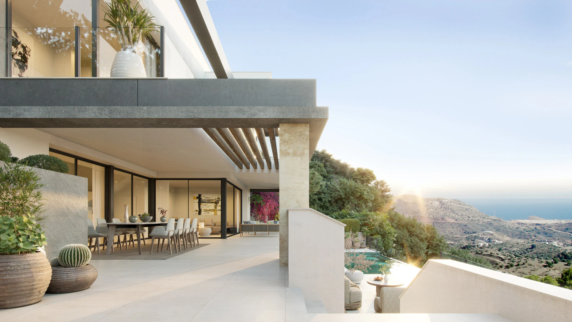 Villas with Panoramic Sea Views