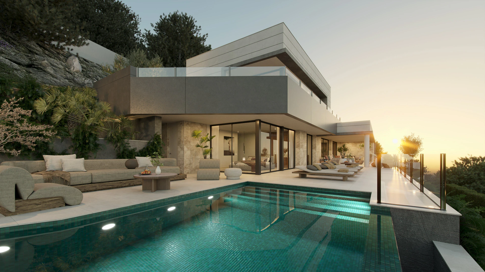 Villas with Panoramic Sea Views