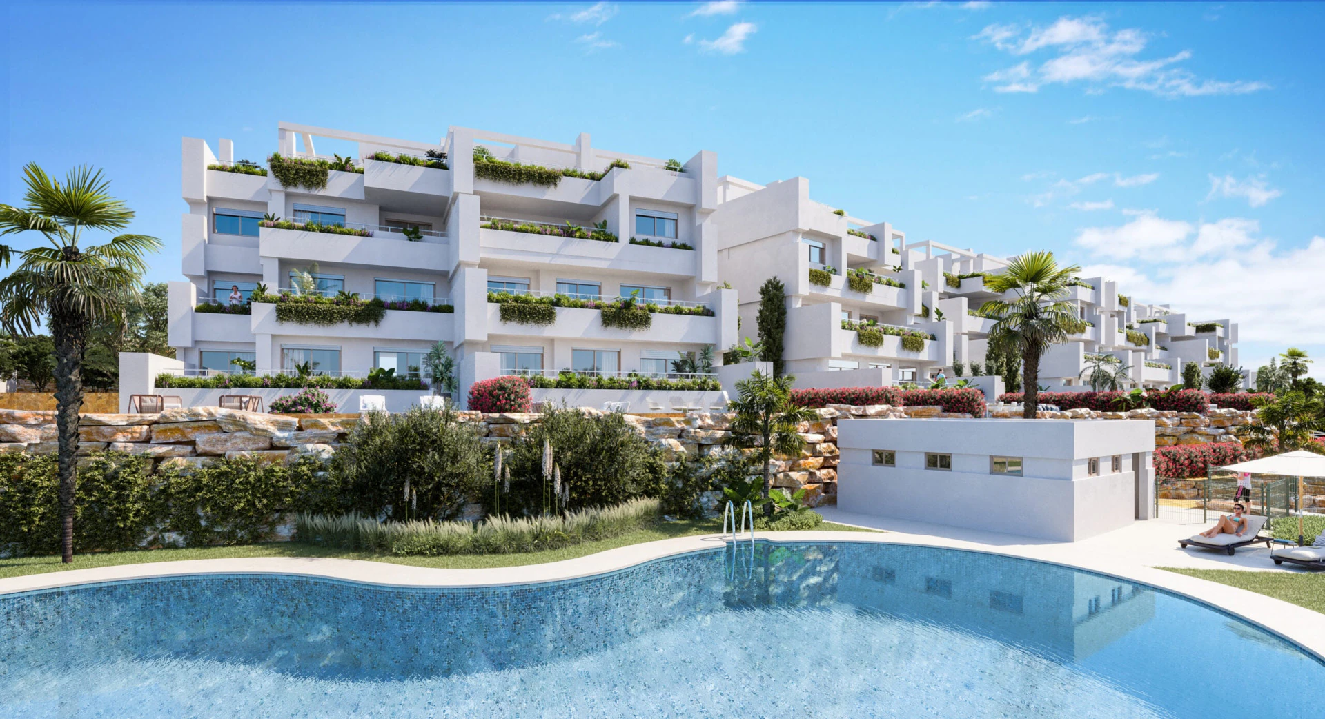 Apartments with Golf and Sea Views