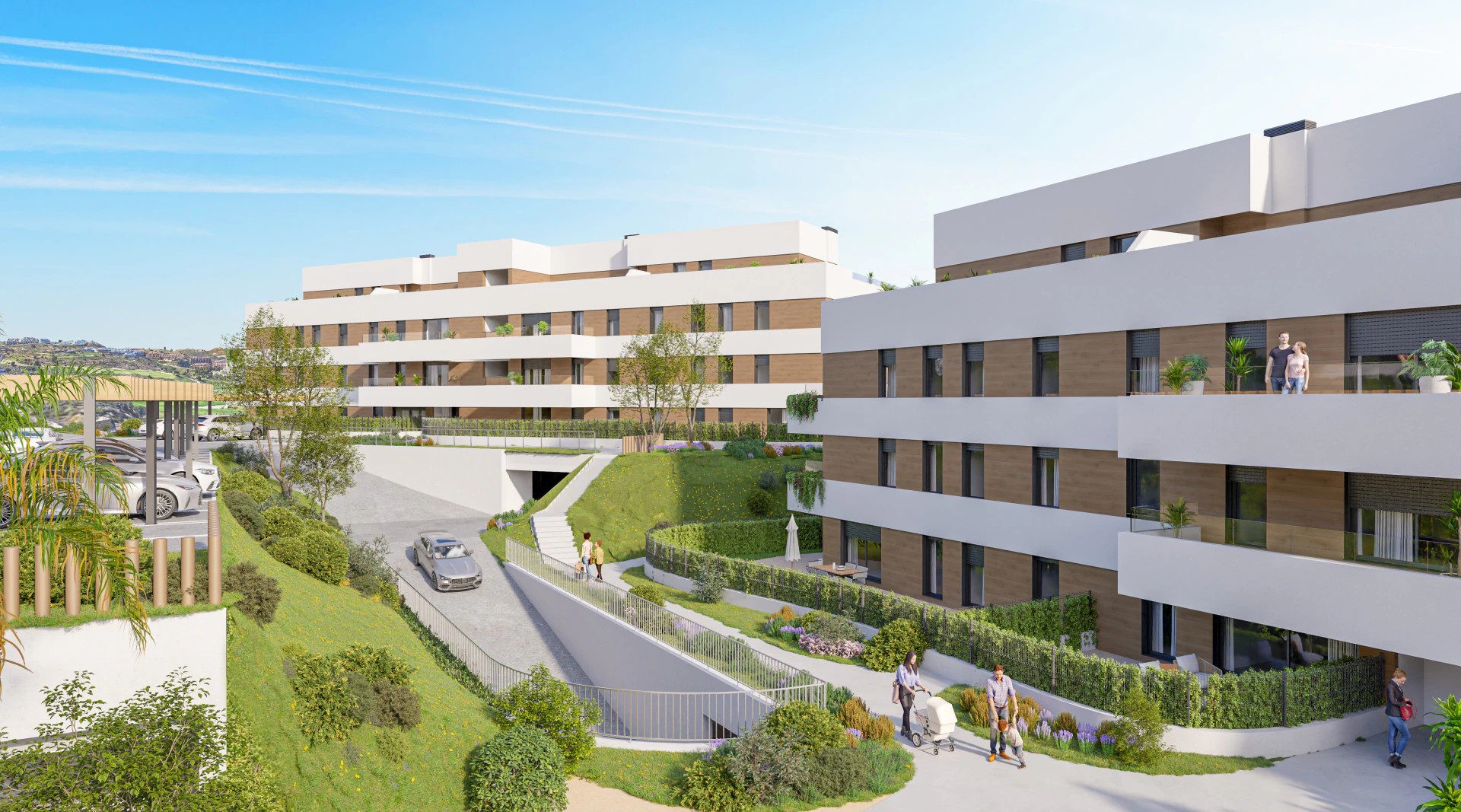 Golf Apartments with Scenic Views