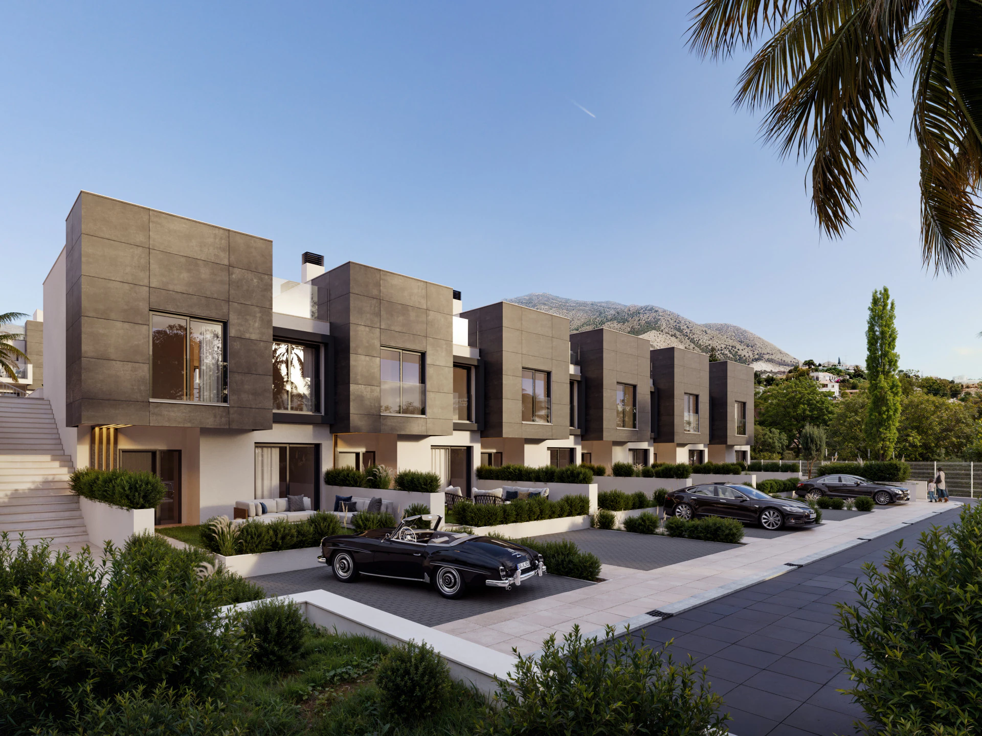 Townhouses with Sea Views