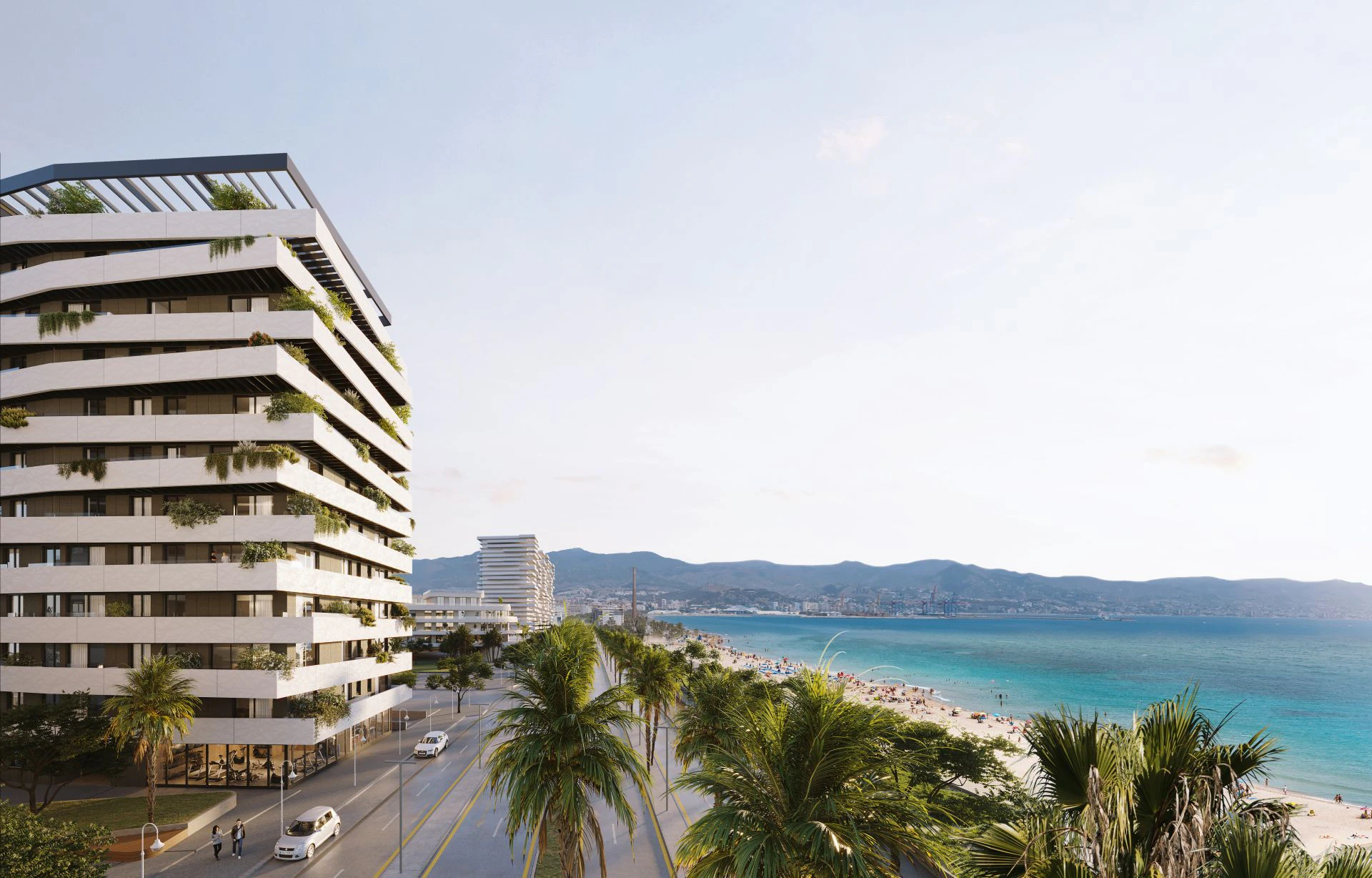 Beachfront Apartments in Málaga