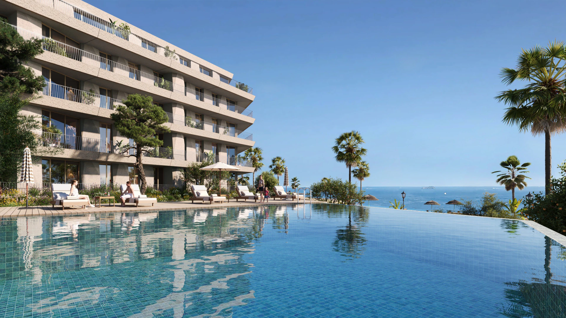 Beachfront Apartments with Sea Views