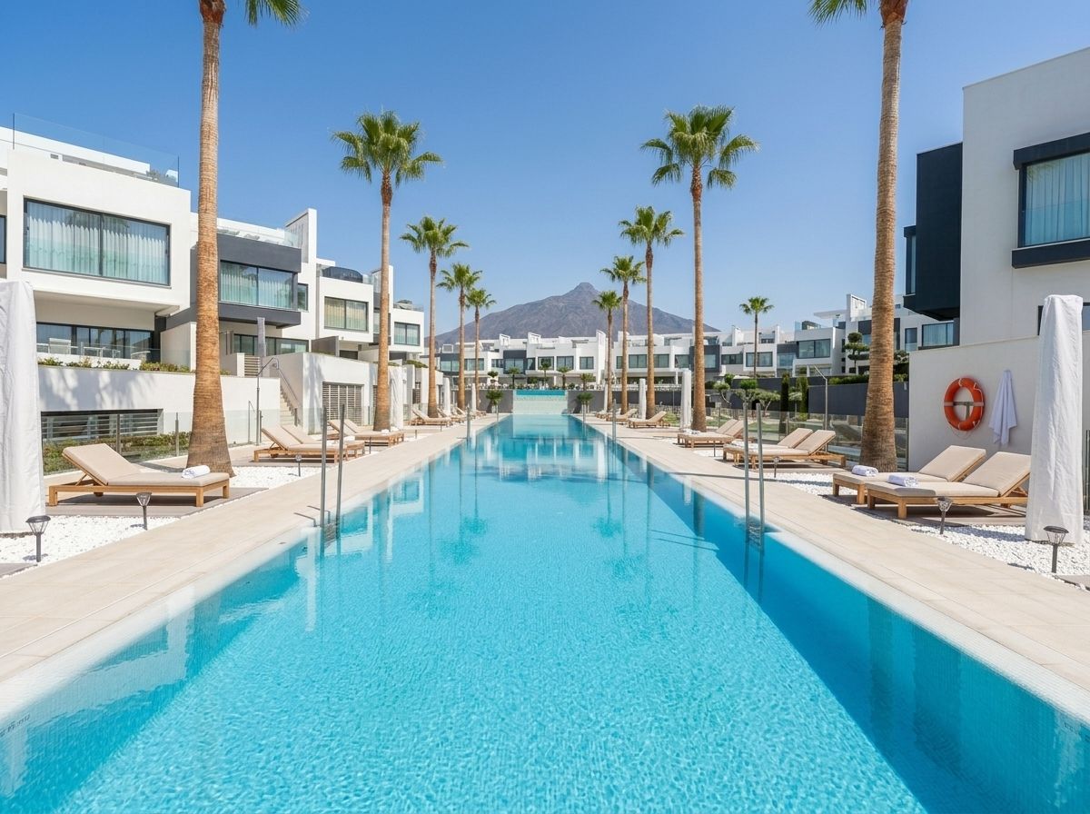 THE ISLAND, Estepona — Distinguished New-Build Residence with Sea &amp; Mountain Views