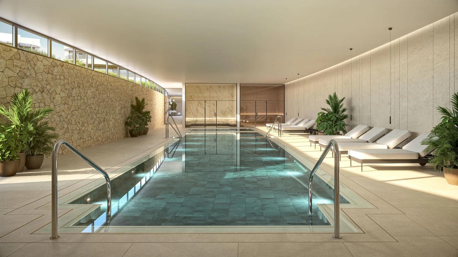 Apartments with Heated Pool