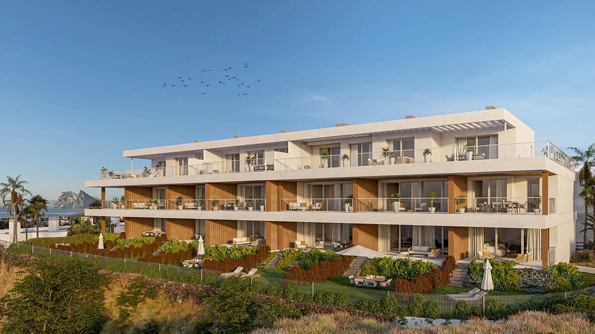 Apartments with Sea and Golf Views