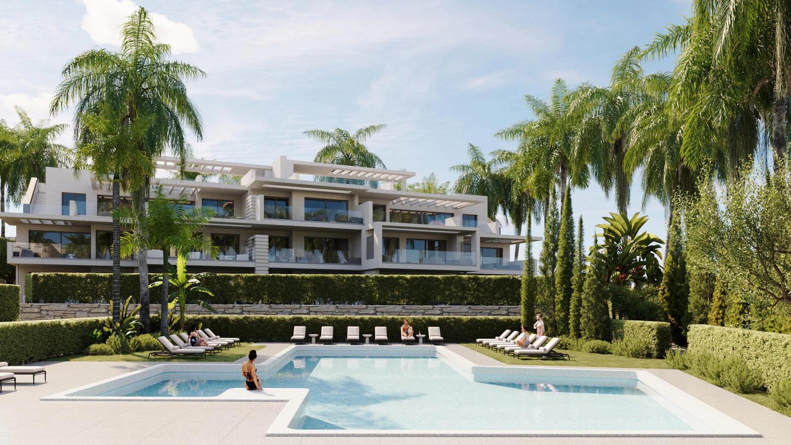 Apartments with Sea and Golf Views, Estepona