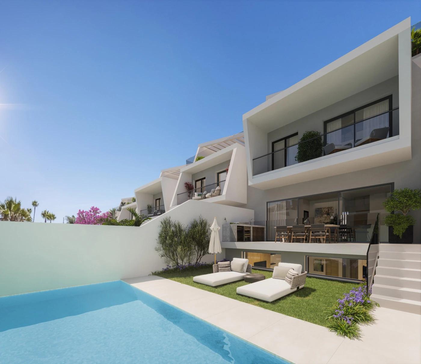 Townhouses with a Private Pool, Estepona