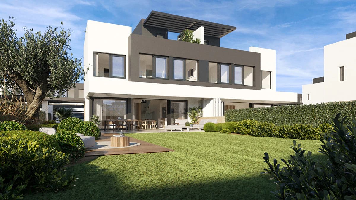Semi-Detached Houses Close to Golf, Estepona
