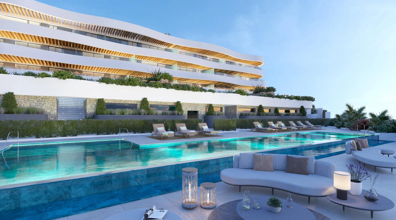 Apartments with Panoramic Sea Views, Mijas