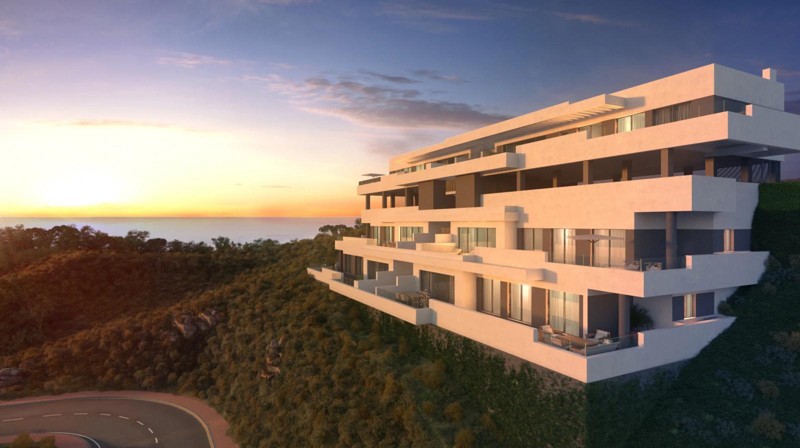 Front Line Golf Apartments with Views, Mijas