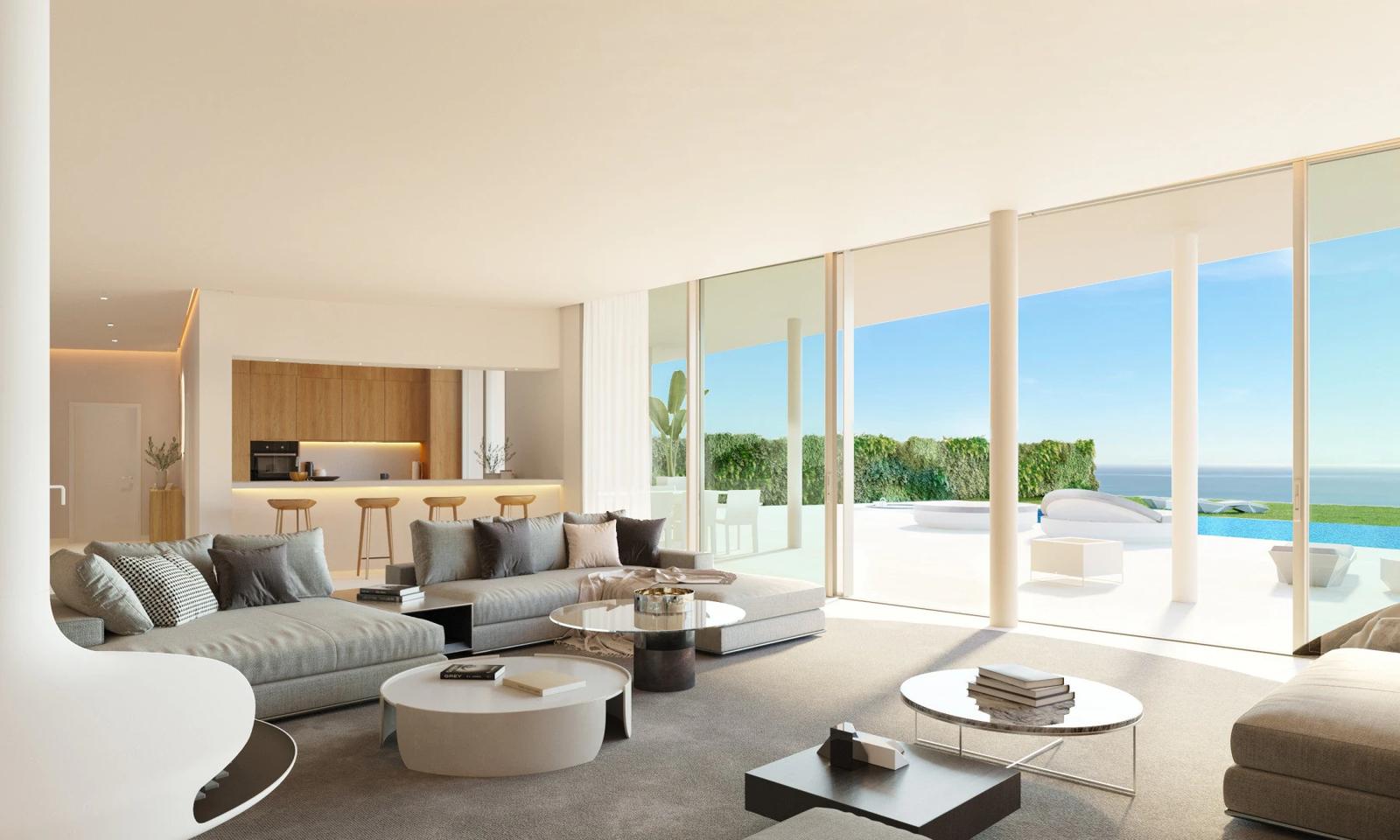 Villas with Panoramic Sea Views, Mijas