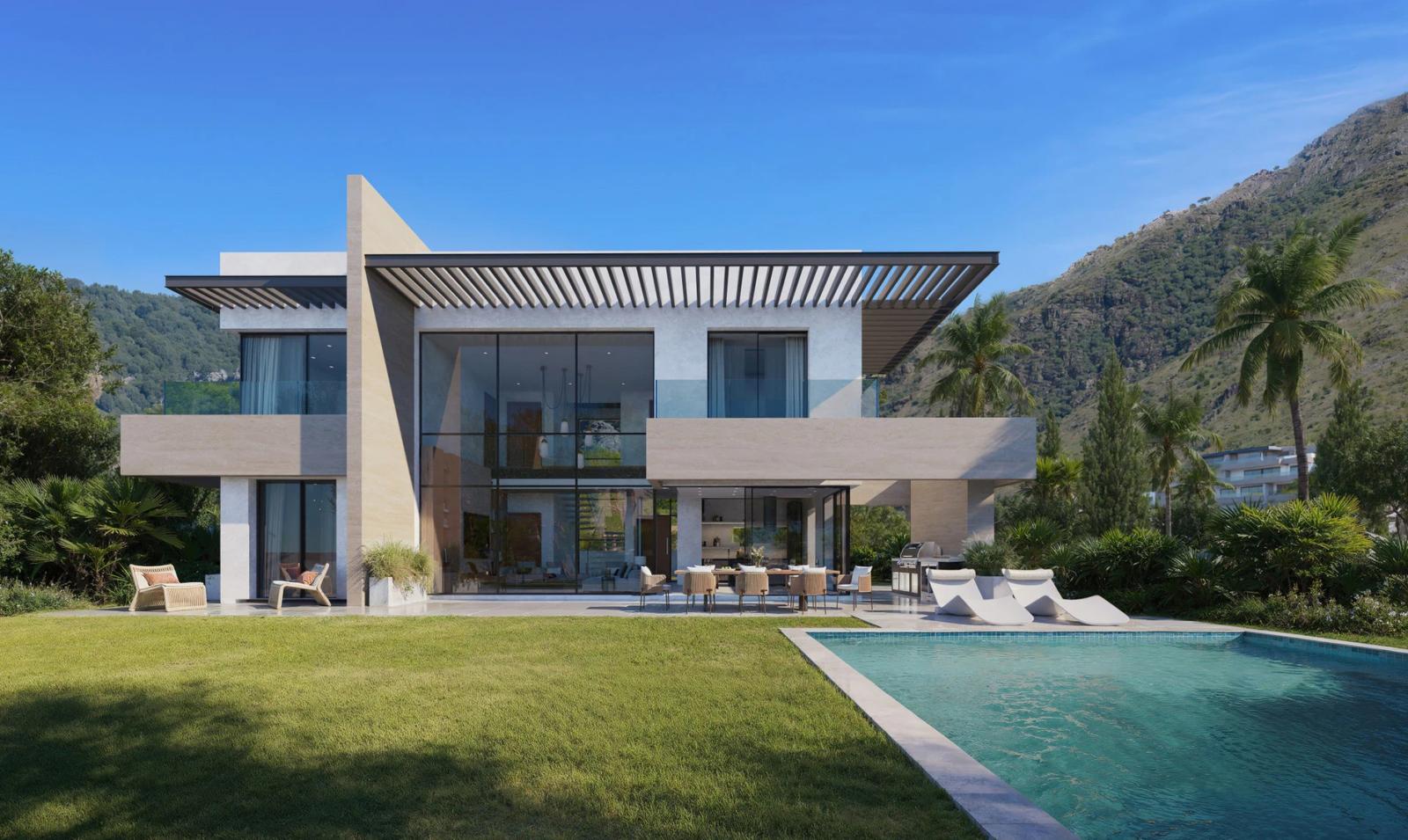Villas with Sea Views, Mijas