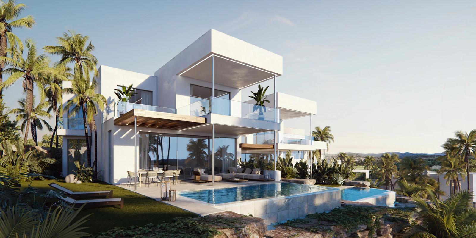 Semi-detached Villas in Golf Area, Marbella