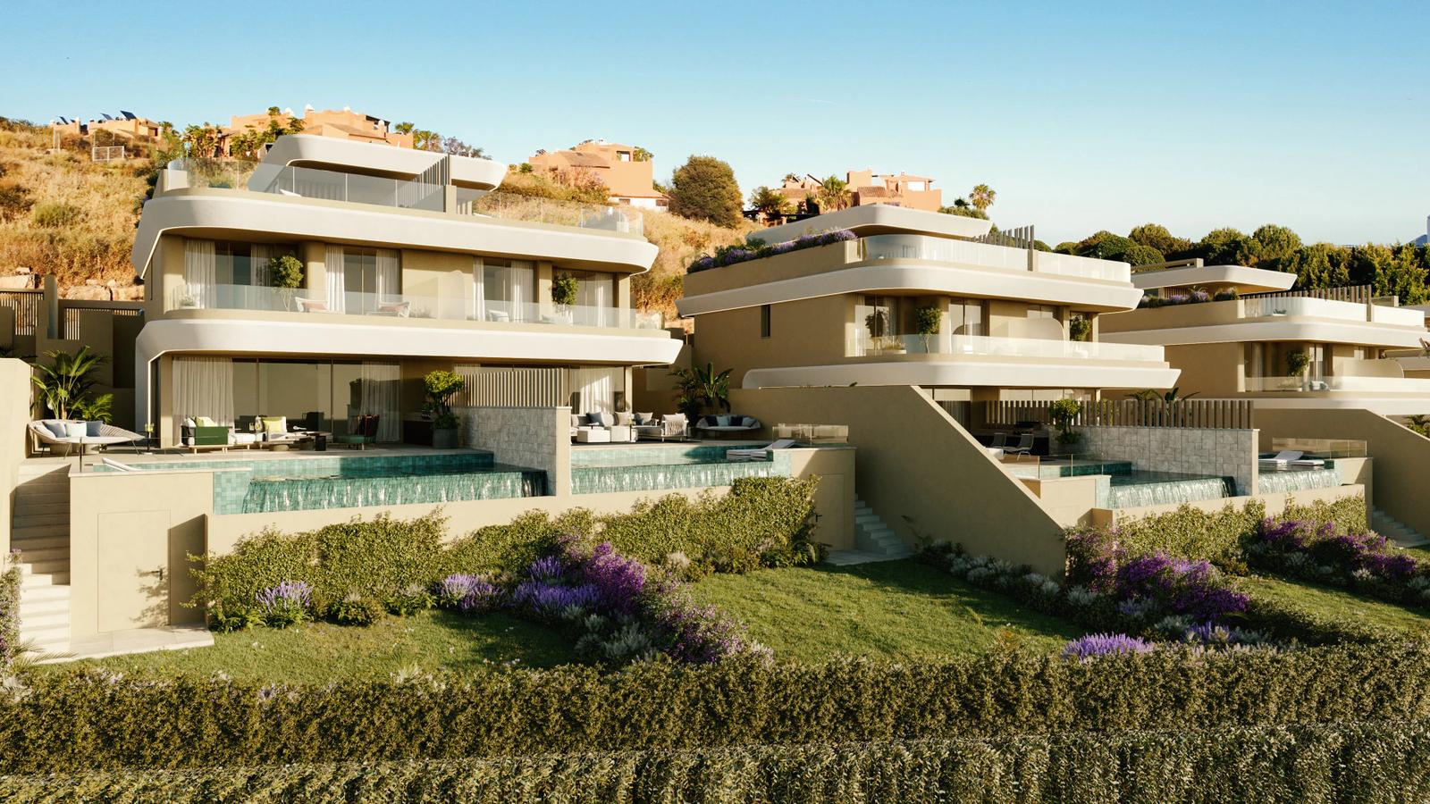 Semi-Detached Villas with a Private Pool, Estepona