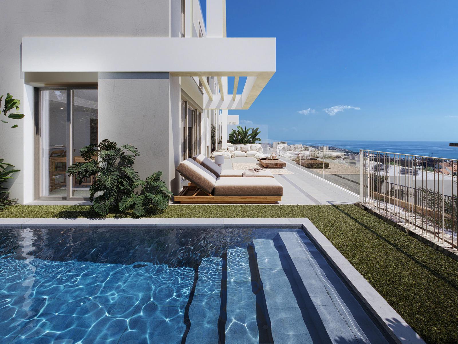 Townhouses near Golf, Mijas