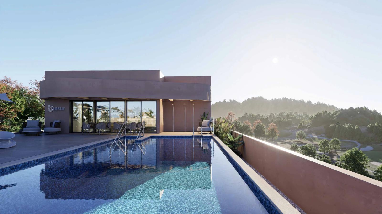 Golf Apartments with Sea and Mountain Views, Estepona