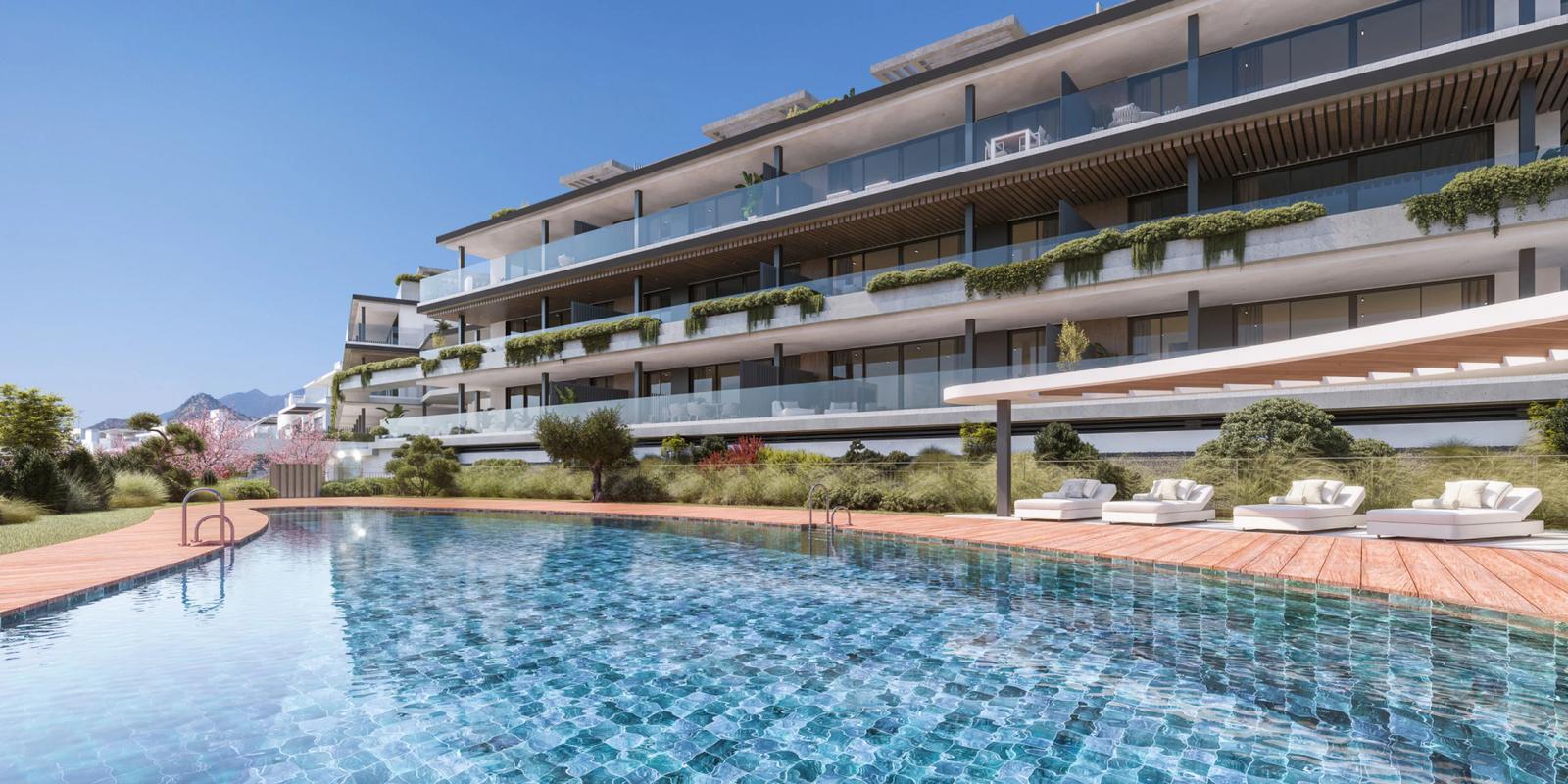 Apartments and Townhouses with Sea Views, Estepona