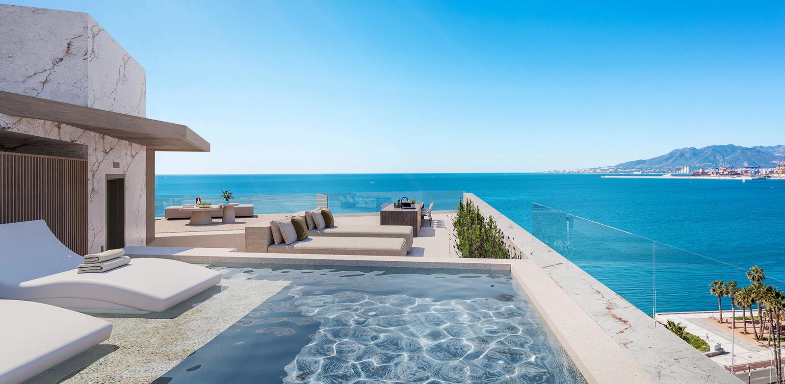 Apartments with Private Pools and Sea Views