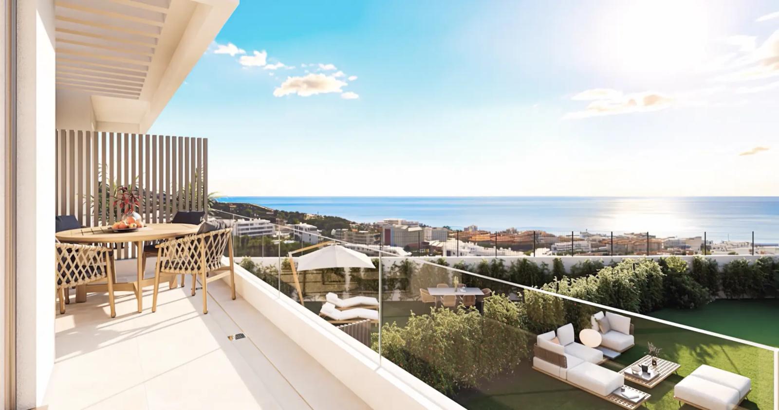 Townhouses with Sea Views, Fuengirola