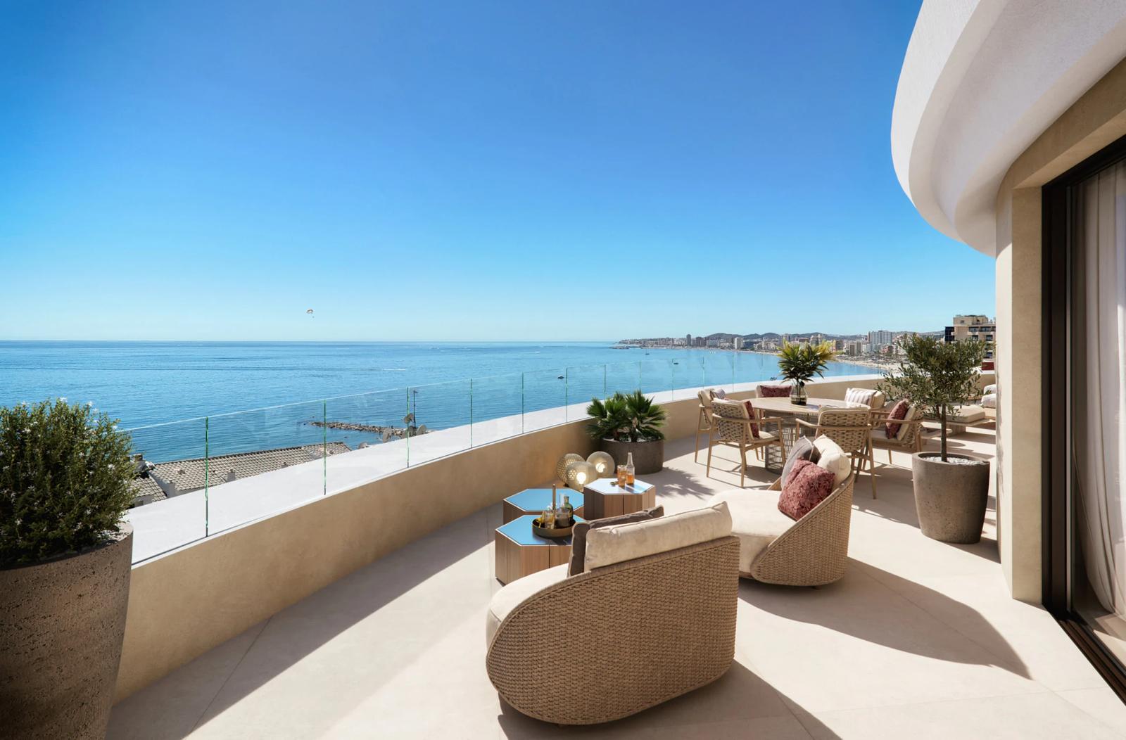 Apartments with Open Sea Views, Fuengirola