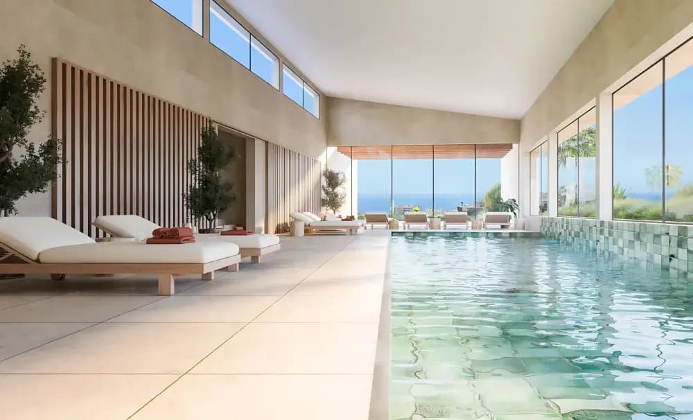 Apartamenty przy polu golfowym z widokiem na morze