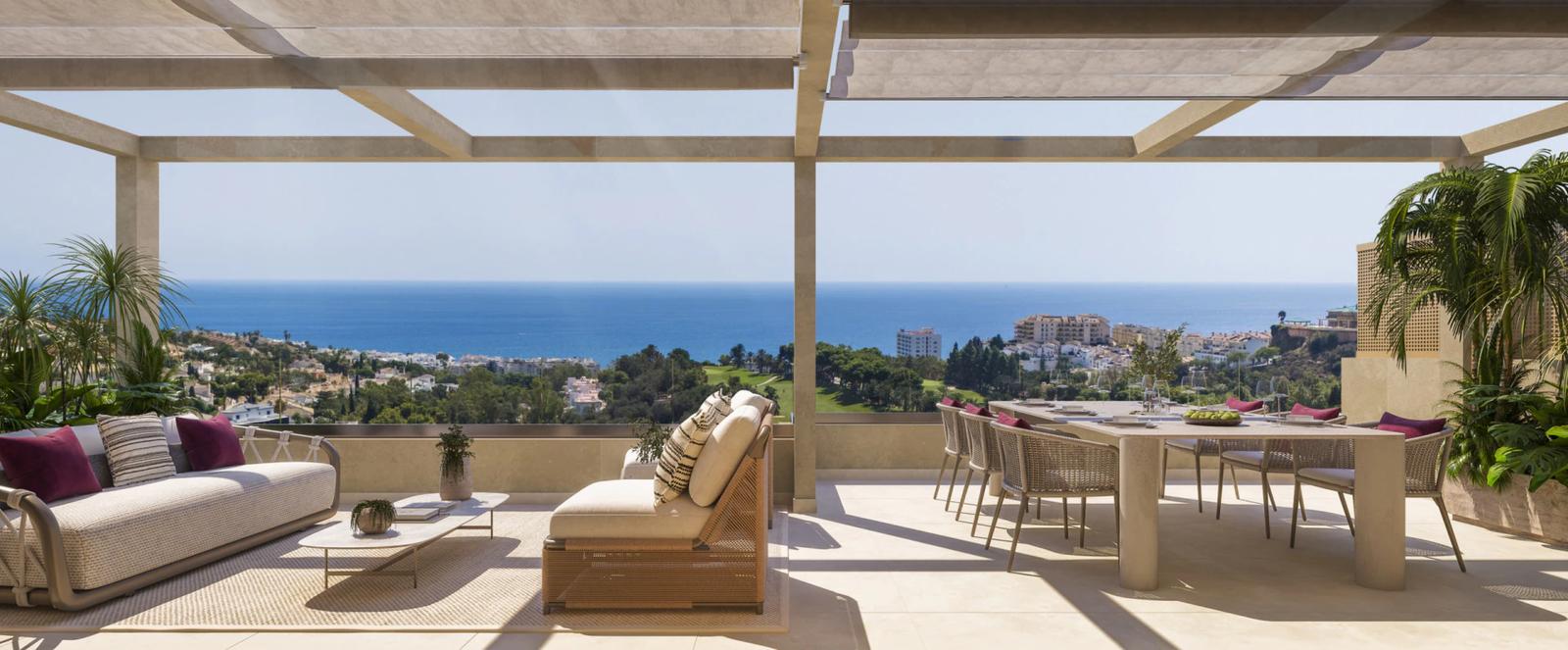 Golf Apartments with Sea Views, Benalmadena