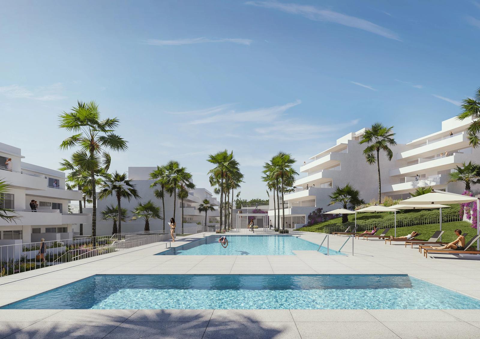 Apartments with a Pool & Gym, Estepona