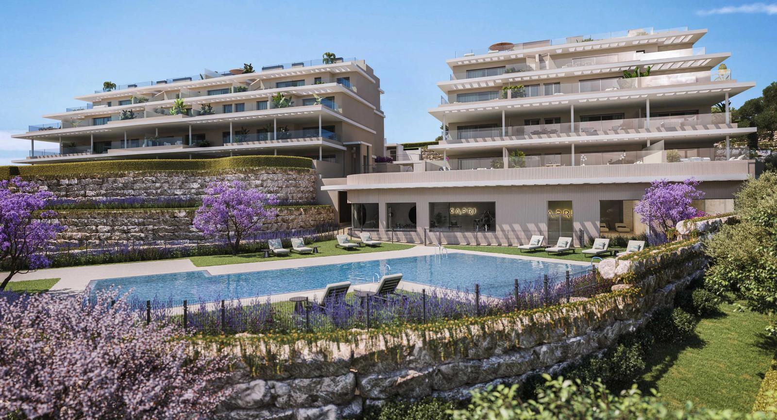 Contemporary Sea View Apartments with Spa, Estepona