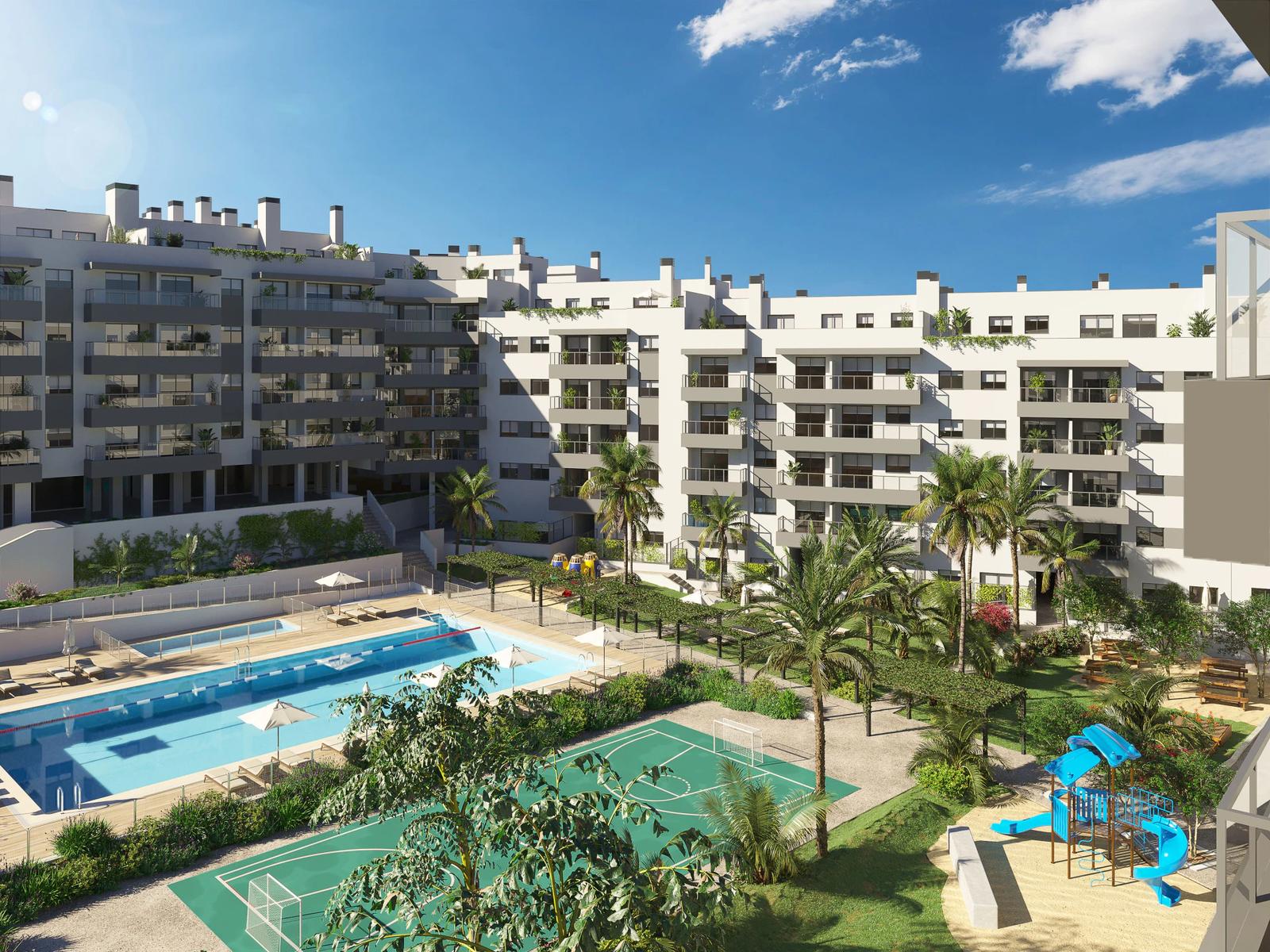 Apartments with Large Terraces and Two Pools, Mijas