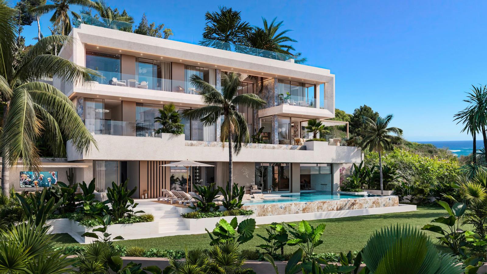 Designer Villas with Private Spa and Sea Views, Marbella