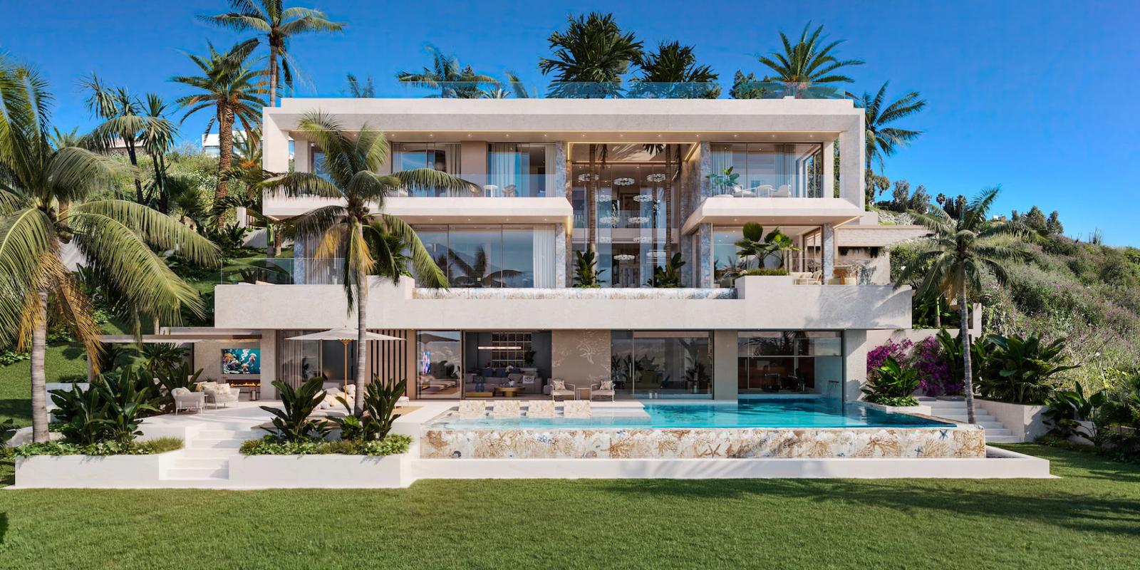 Designer Villas with Private Spa and Sea Views