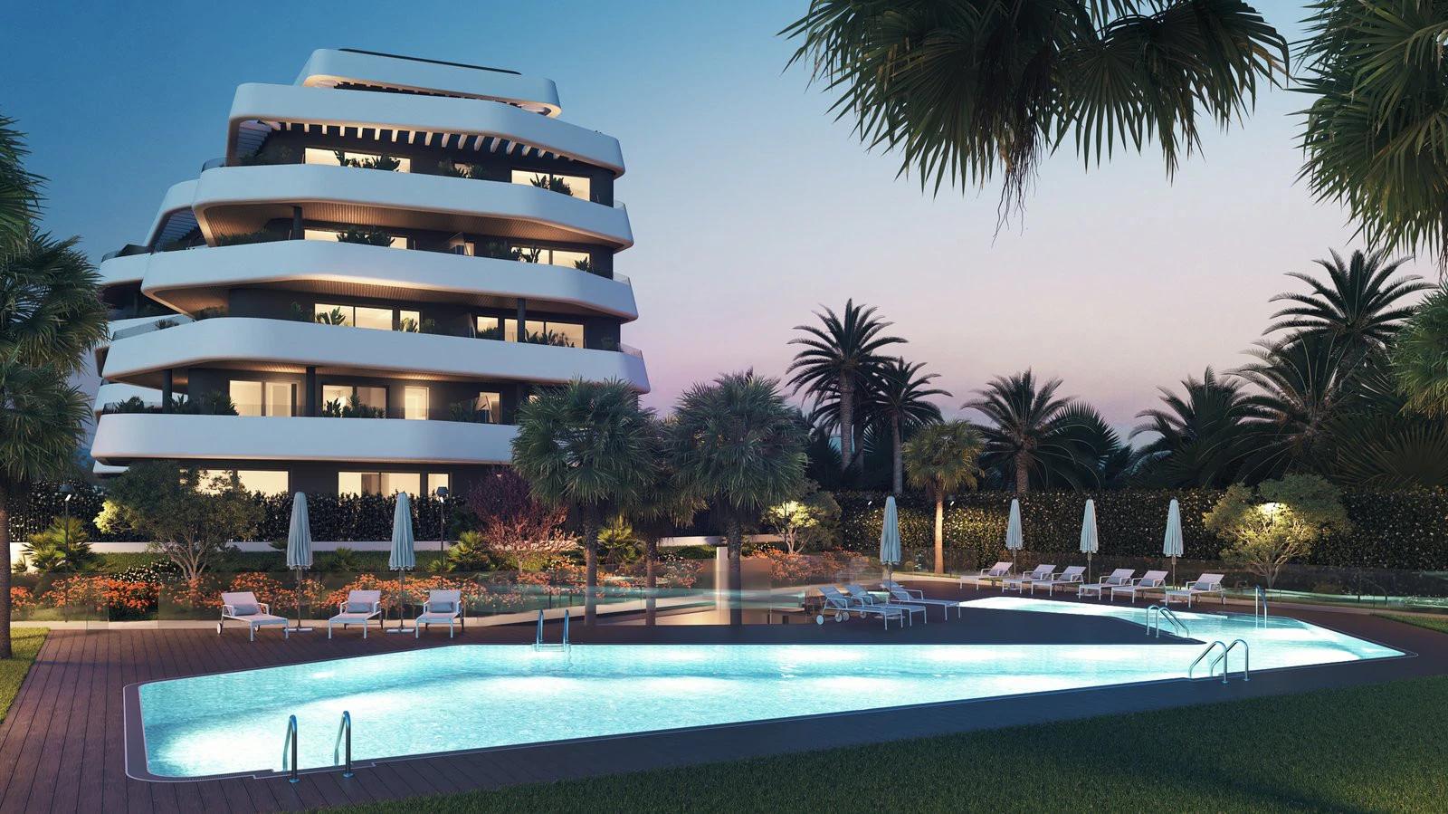 Beachfront Apartments with Sea Views, Torremolinos