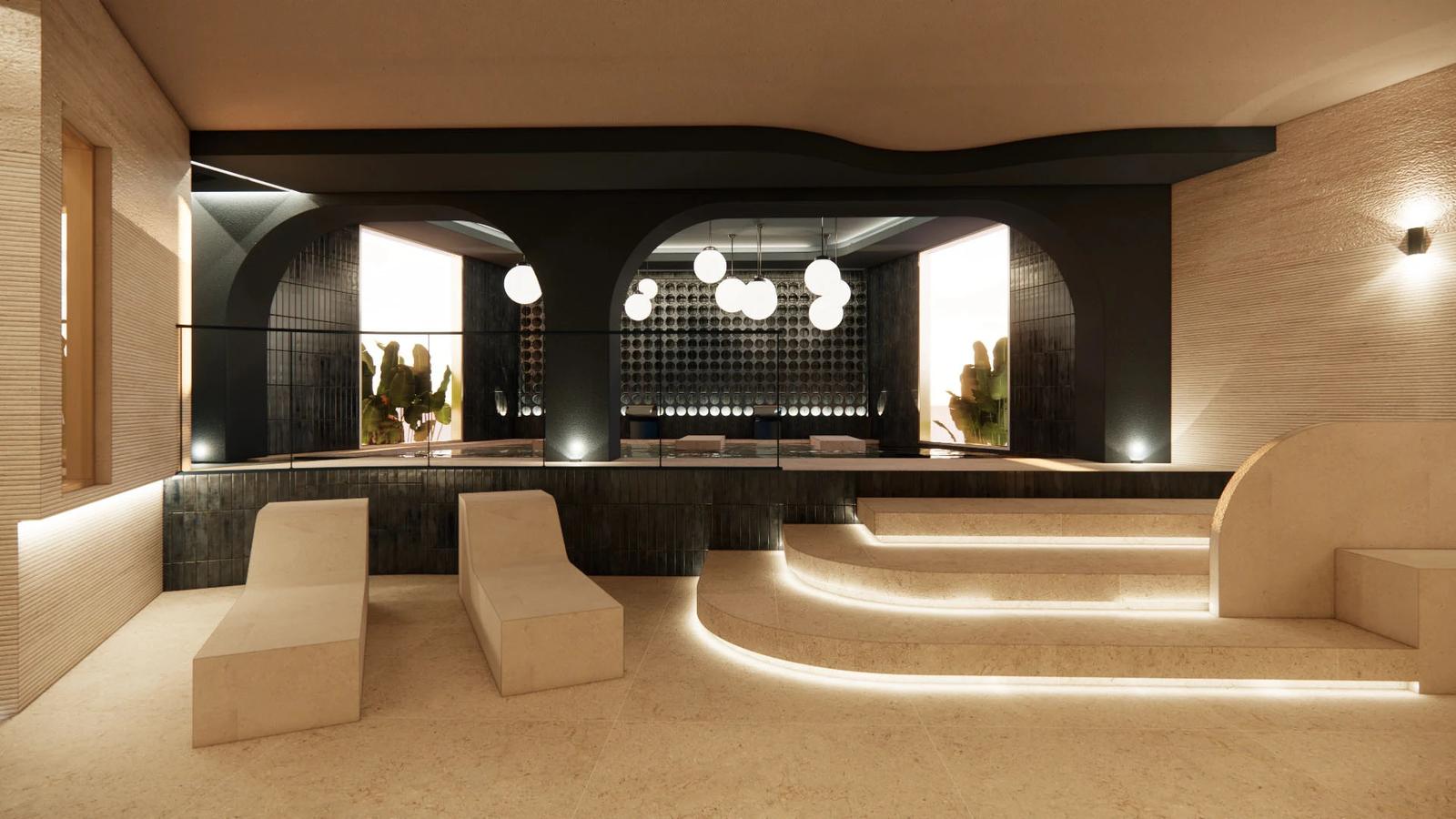 Apartments with a Rooftop Pool and Spa · Photo 4