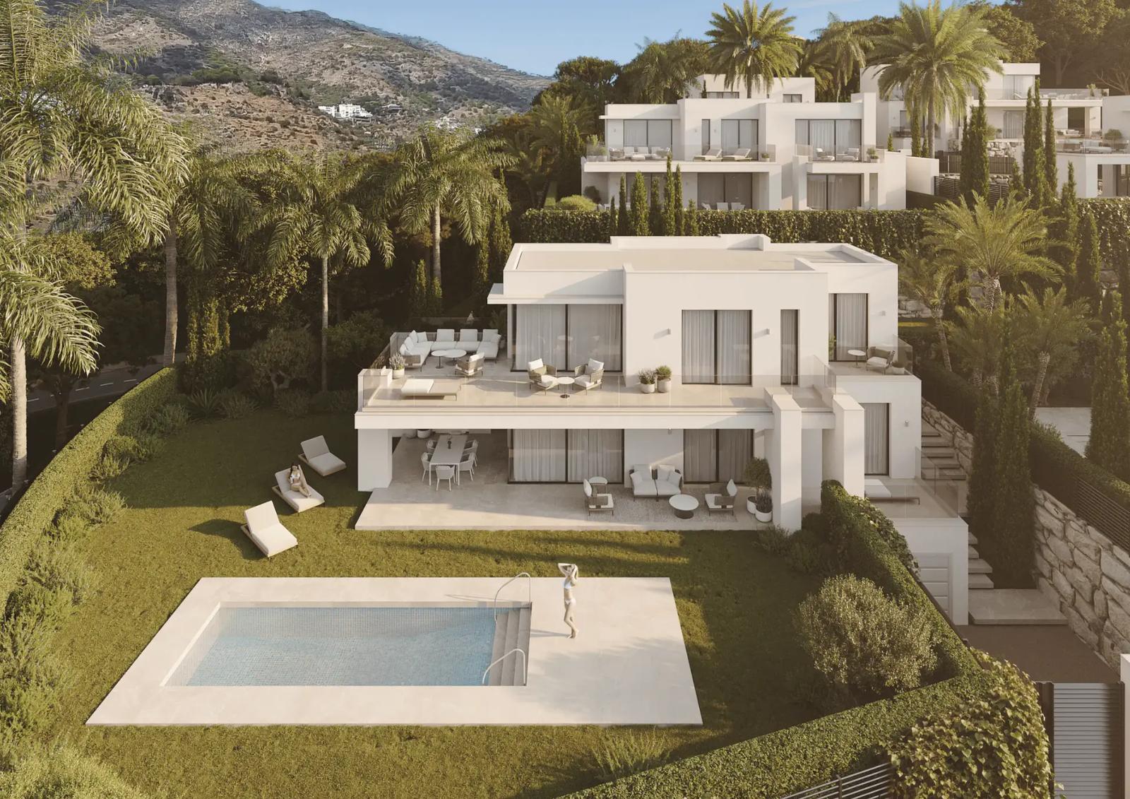 Detached Villas with Panoramic Sea Views, Mijas