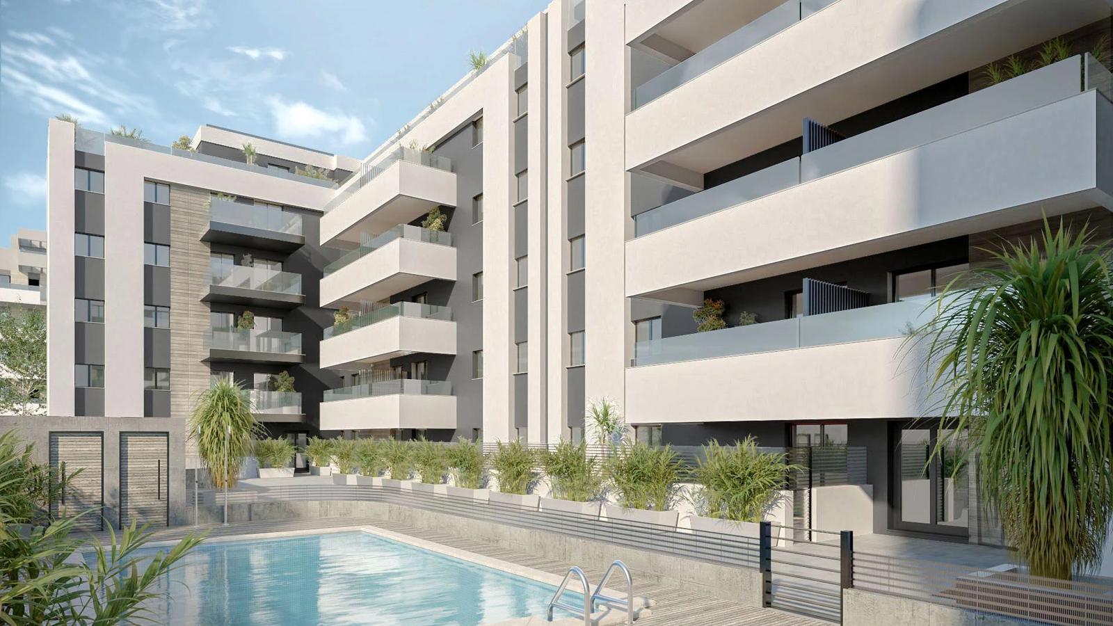 Apartments with Terraces and Parking Included, Mijas