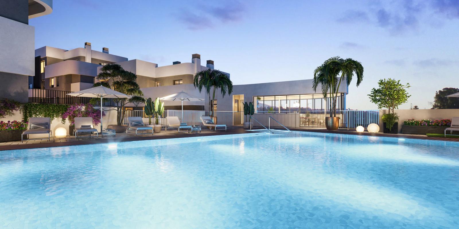 Apartments with Sea Views and Indoor Pool, Marbella