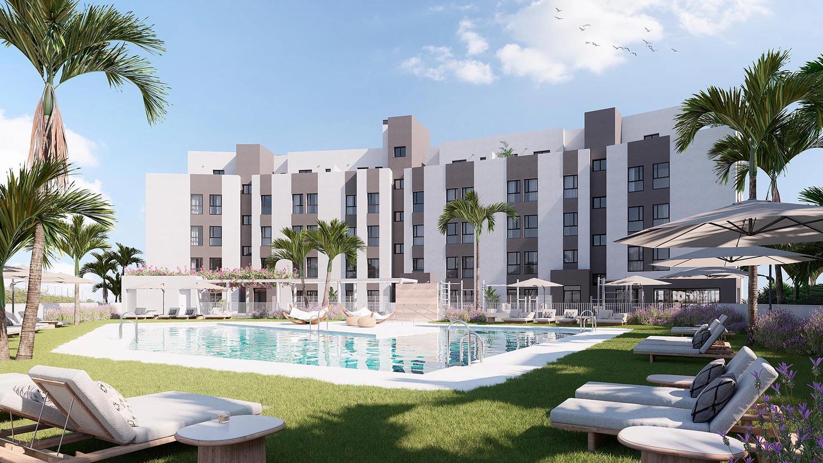 Sea View Apartments with Large Terraces, Mijas