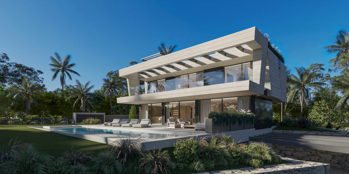 Spacious Villas with Private Gardens