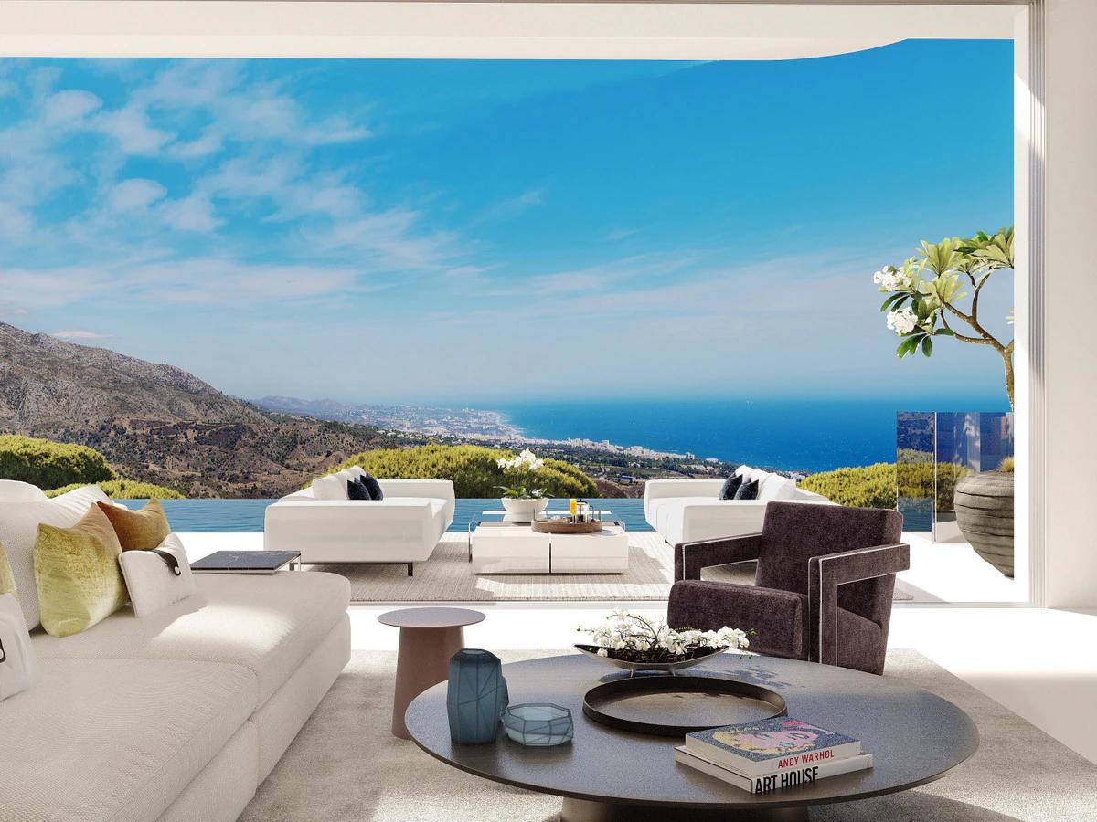 Villas with Sea, Lake and Golf Views, Benahavís