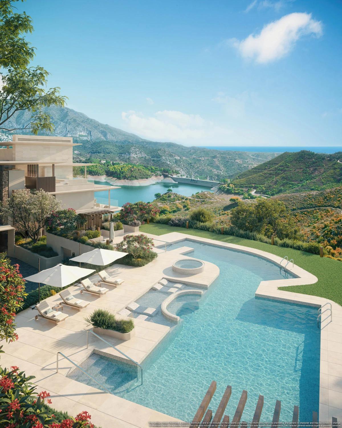 Apartments with Sea and Mountain Views, Marbella