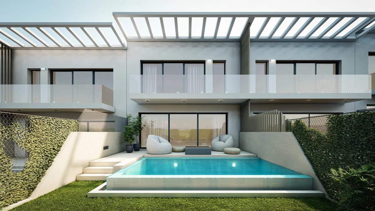 Villas and Townhouses with Private Pools, Mijas