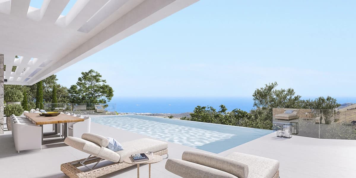 Villas with Private Pools and Large Gardens, Mijas