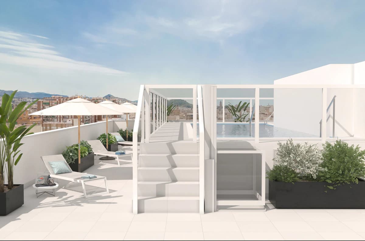 Apartments with a Communal Pool, Malaga