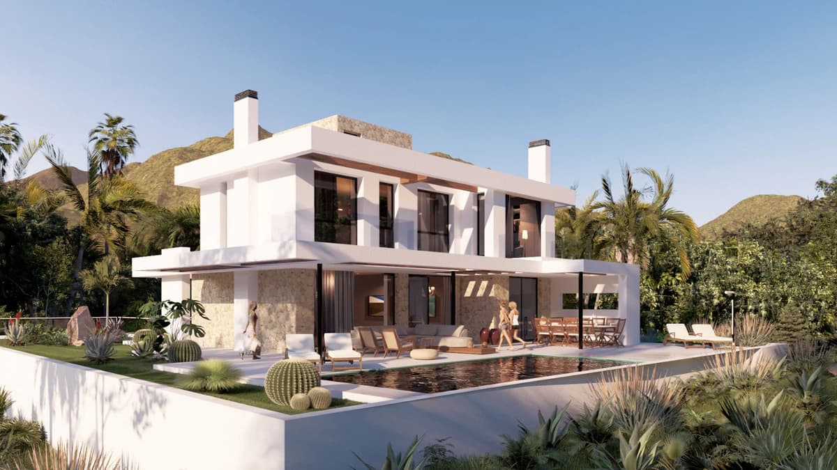 Villas with Private Pools, Mijas