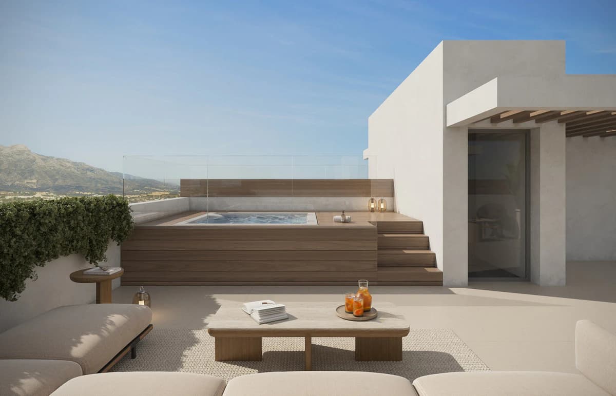 Townhouses with Private Jacuzzi Solariums, San Pedro de Alcántara